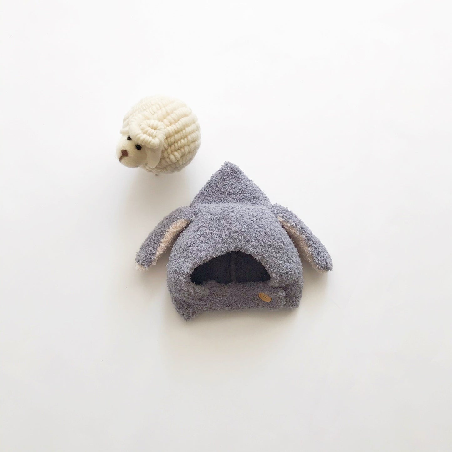 Bunny-Ear Fleece Bonnet
