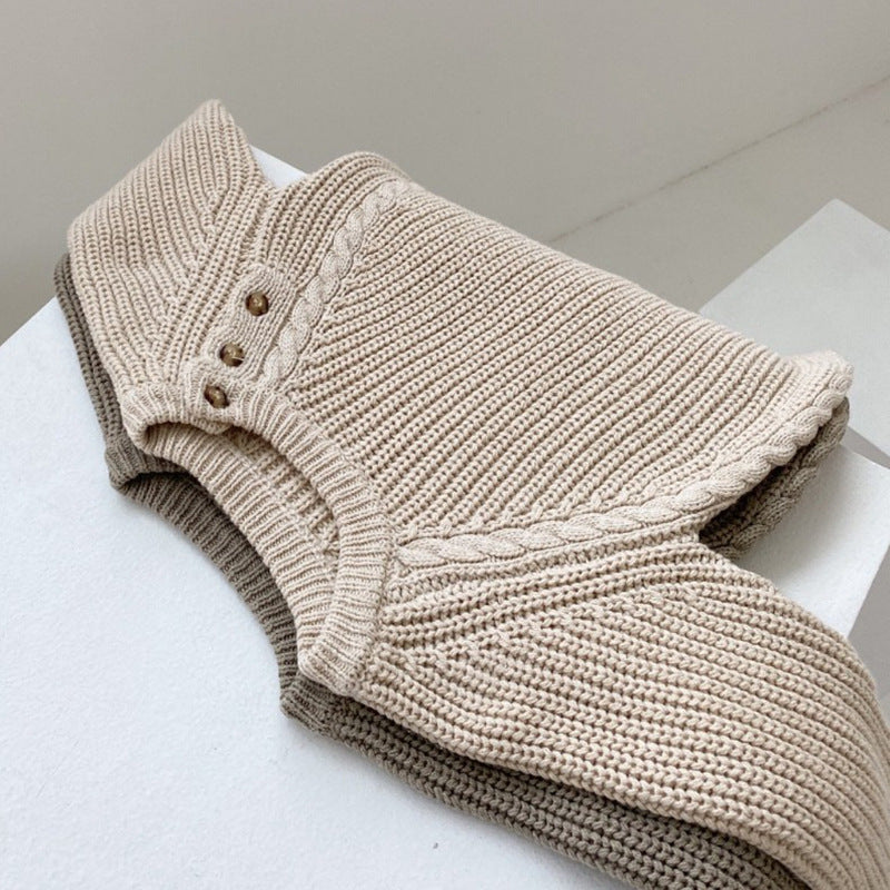 Knit Baby Romper