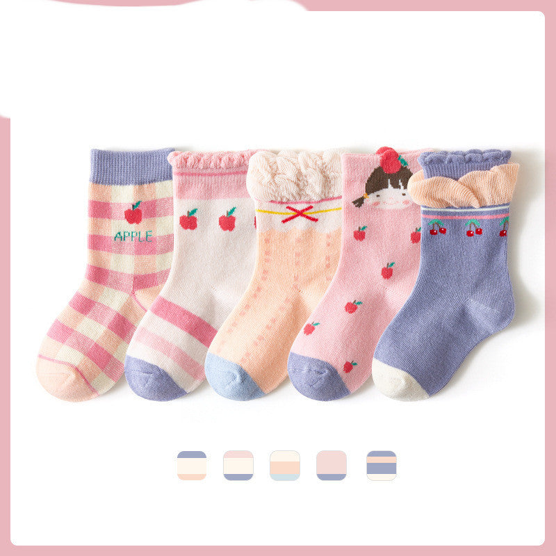 Fruit-Cartoon Comfort Socks