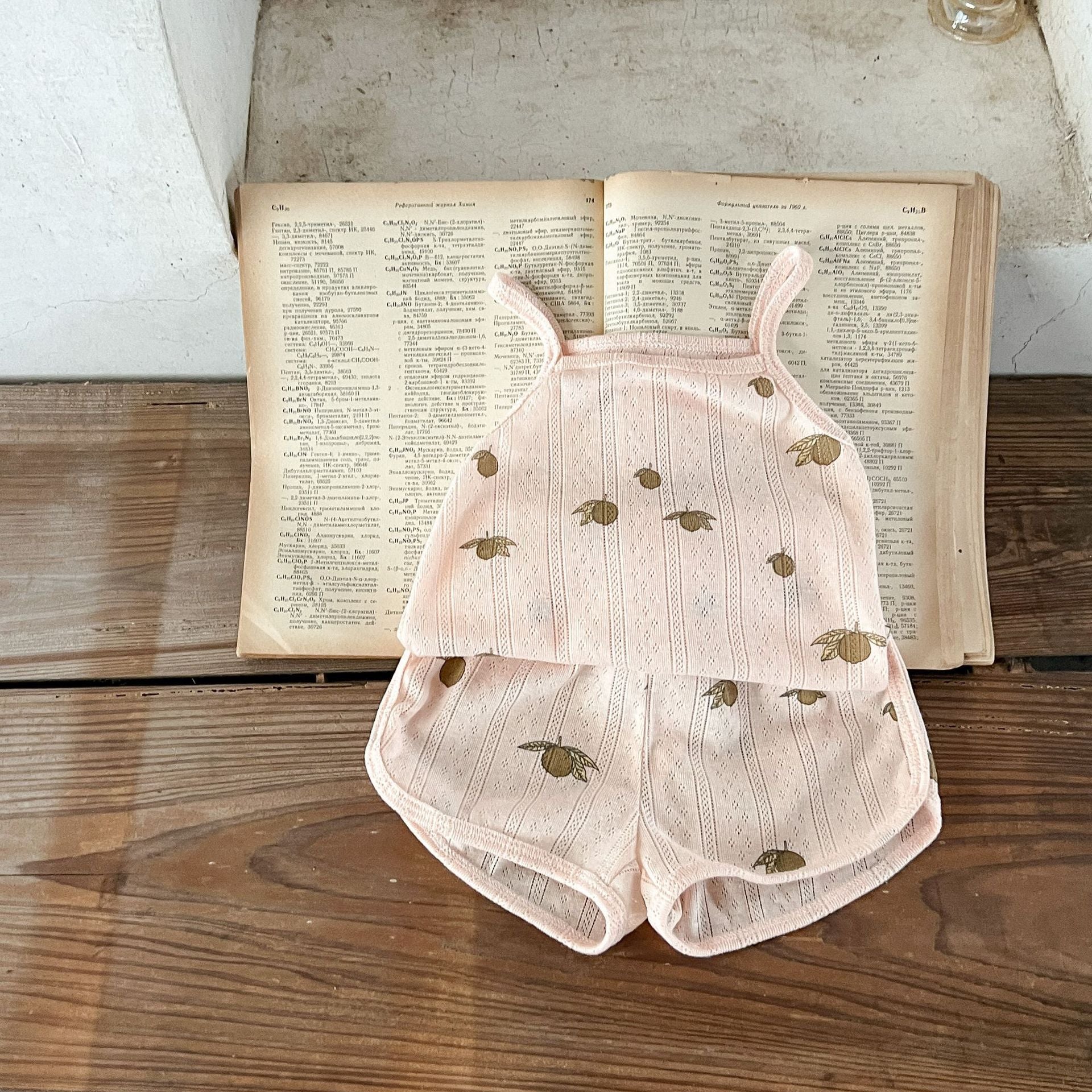 Meadow Petal Pajamas - Golden Pear