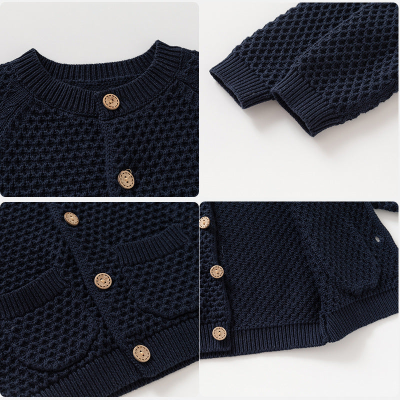 Acorn Button Cardigan