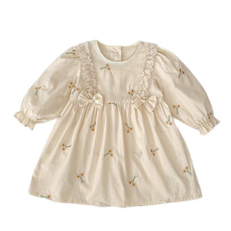 Daisy Bow Heirloom Romper