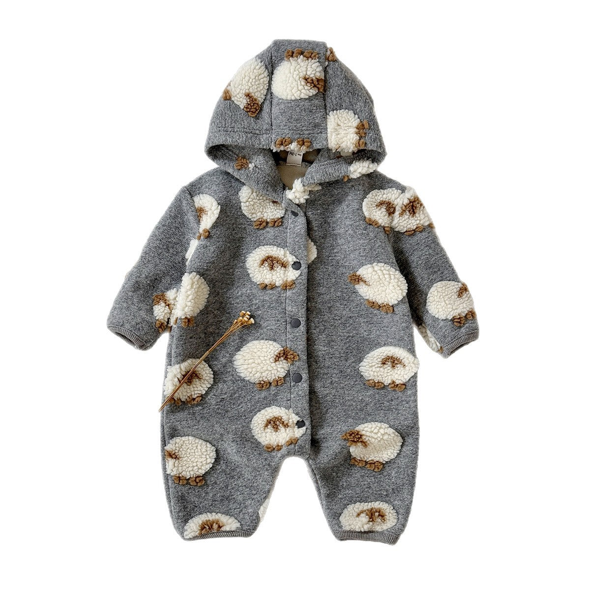 Little Lamb Fleece Romper