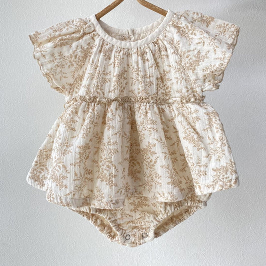Blossom Vine Baby Romper