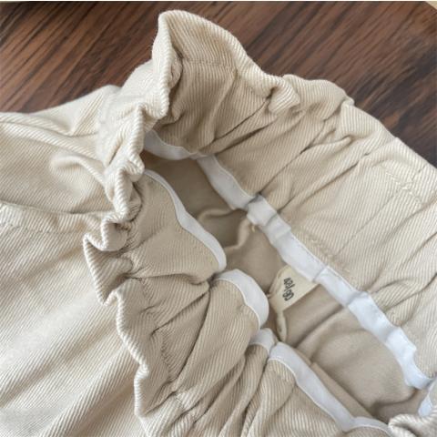 Petal Vine Trousers high-waist paperbag fit
