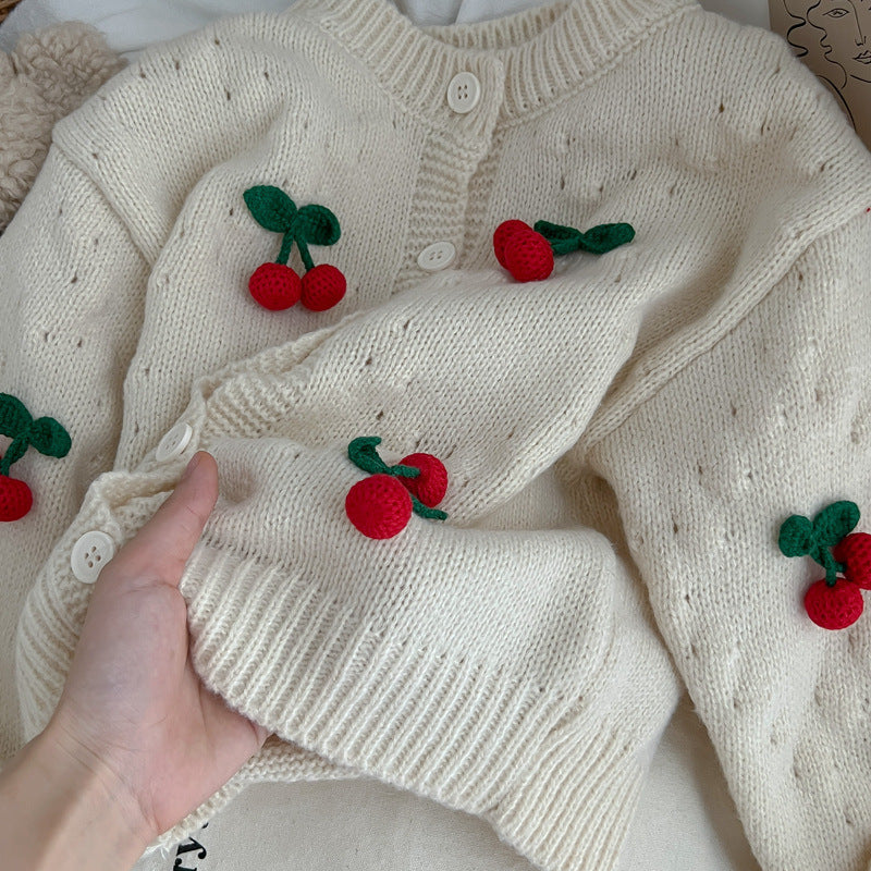 Cherry Blossom Knit Cardigan