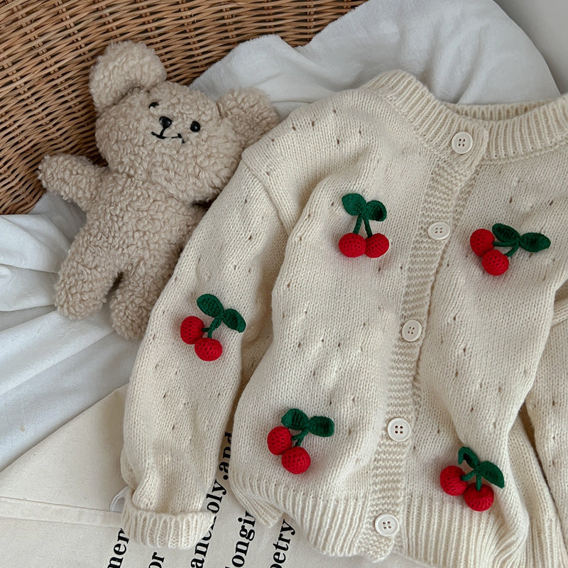Cherry Blossom Knit Cardigan