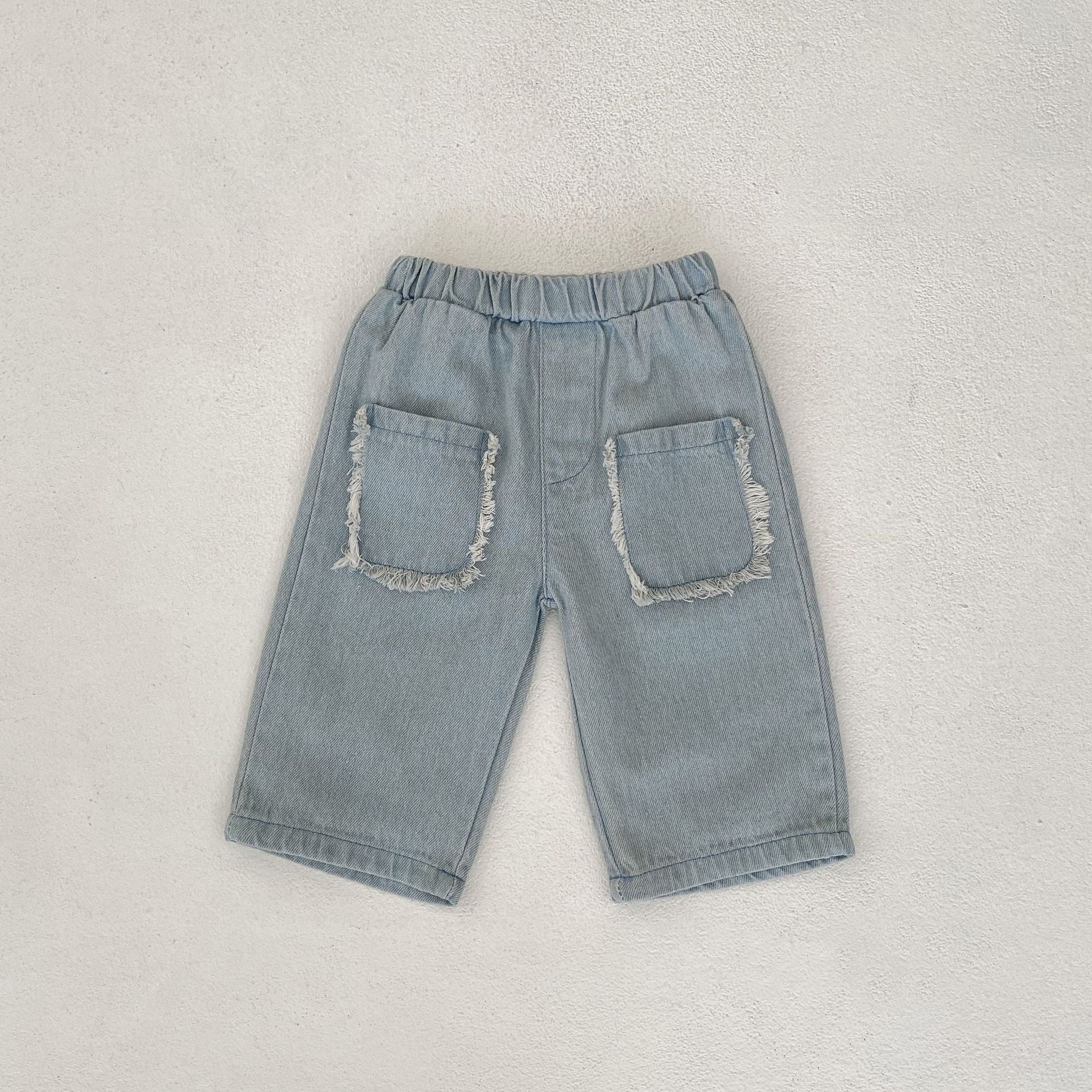 Fern Cropped Denim on child