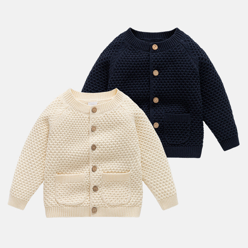 Acorn Button Cardigan