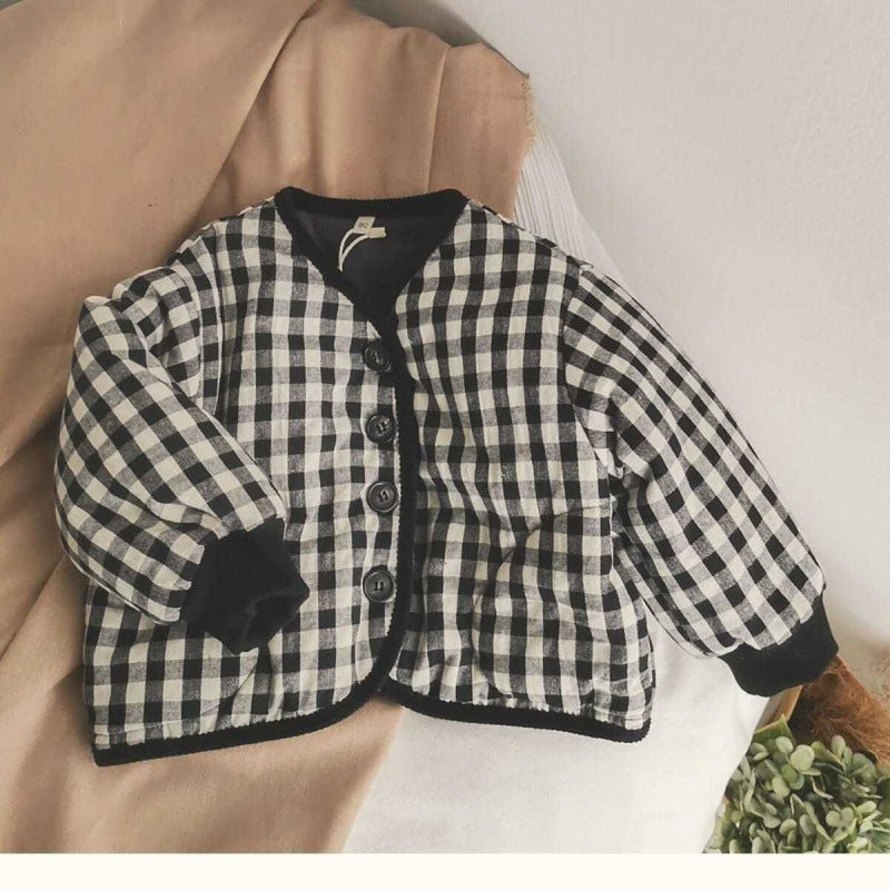 Acorn Gingham Jacket - front