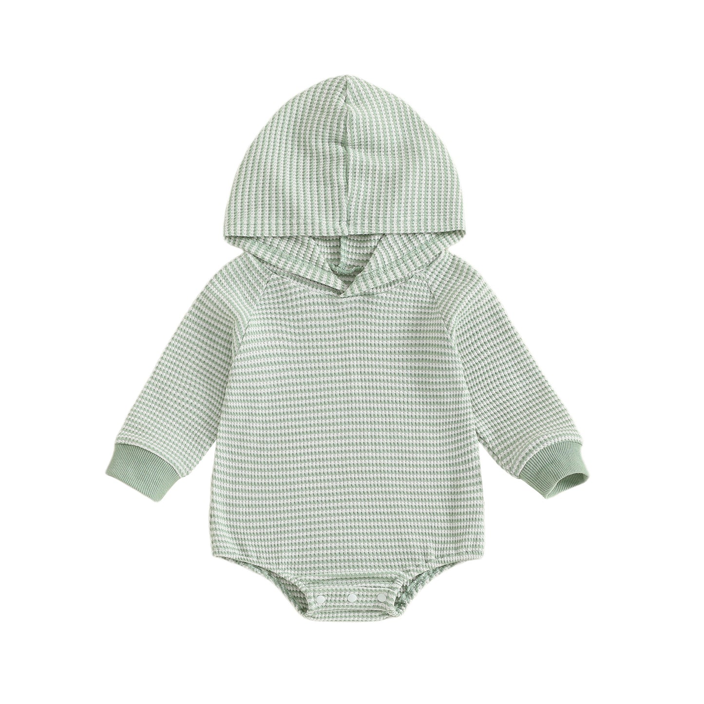 Waffle Grove Hooded Bodysuit
