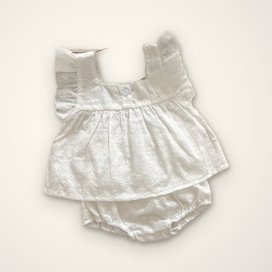 Cotton Blossom Romper Set – E For Egg