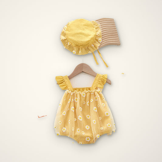 Daisy Meadow Romper Set – E For Egg