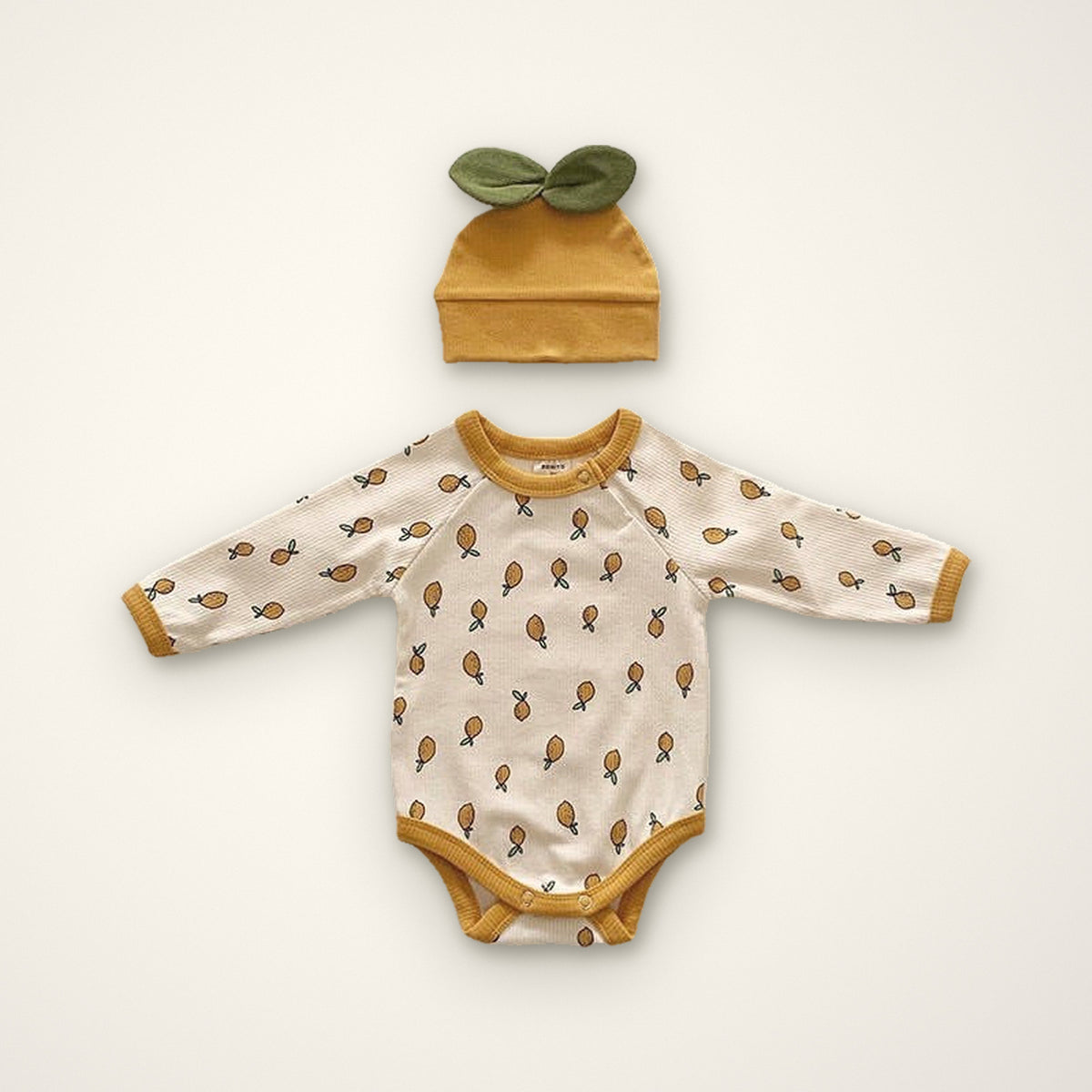 Lemon Grove Climbing Romper – E For Egg