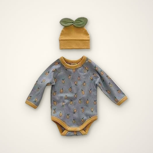 Lemon Grove Climbing Romper – E For Egg