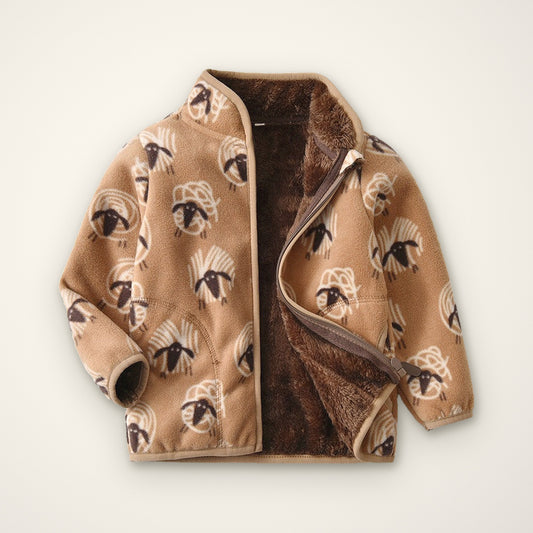 Lamb-Fleece Toddler Jacket – E For Egg