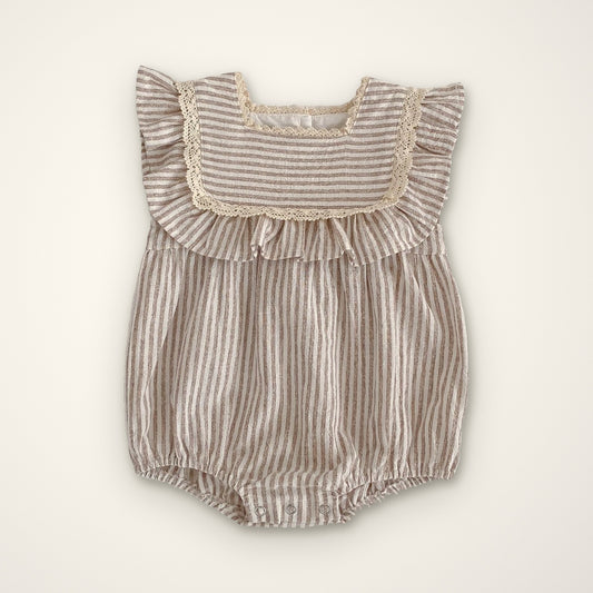 Cottage Bloom Baby Romper – E For Egg