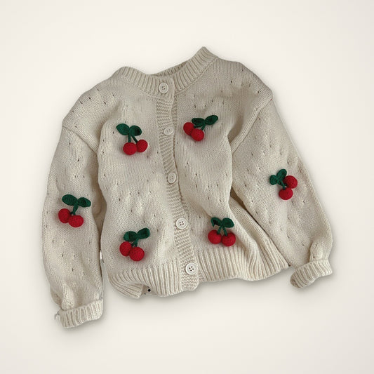 Cherry Blossom Knit Cardigan – E For Egg