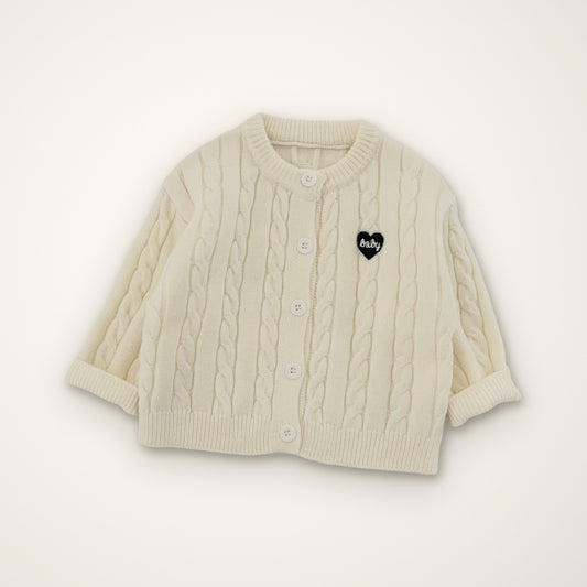 Twist-Knit Heirloom Cardigan – E For Egg
