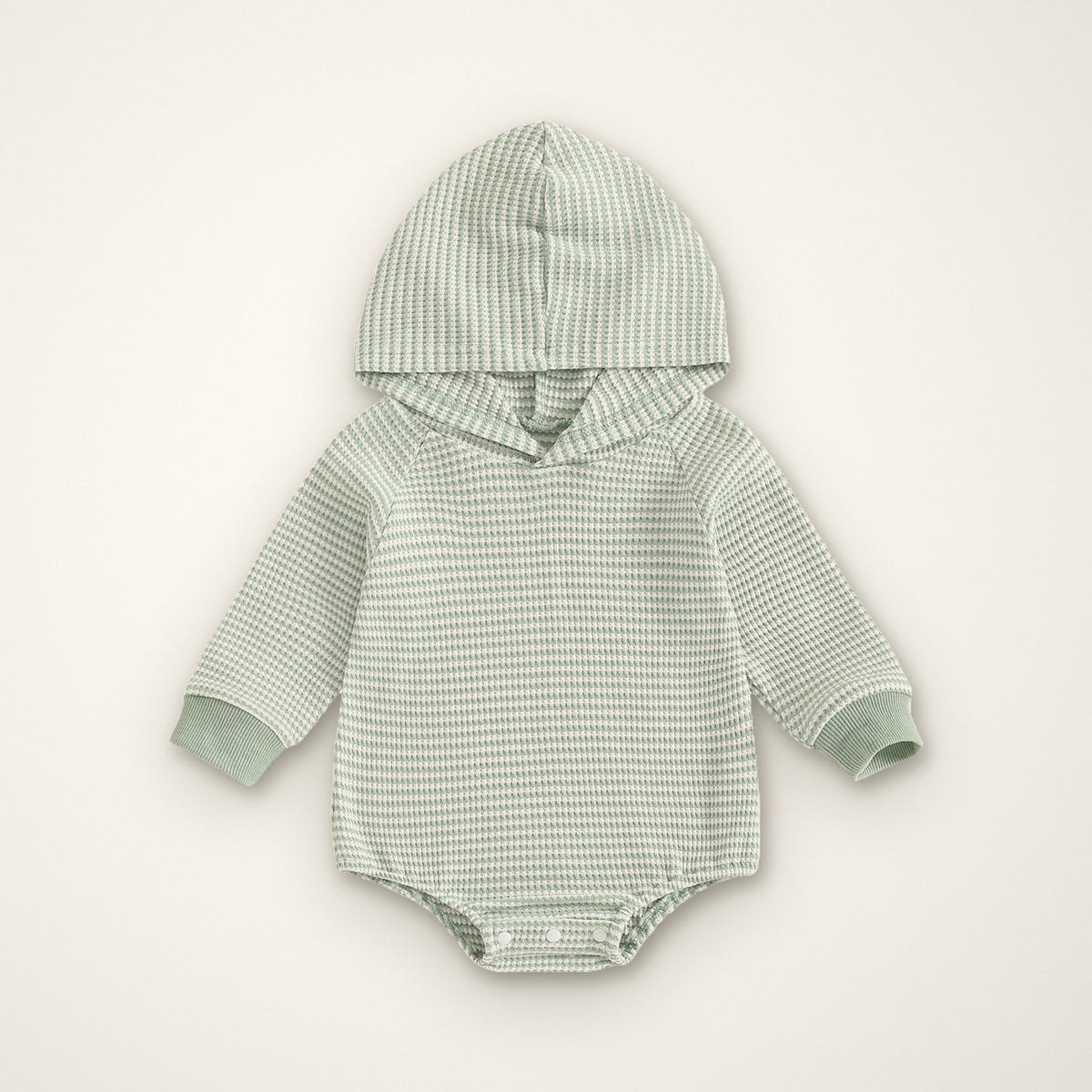 Waffle Grove Hooded Bodysuit – E For Egg