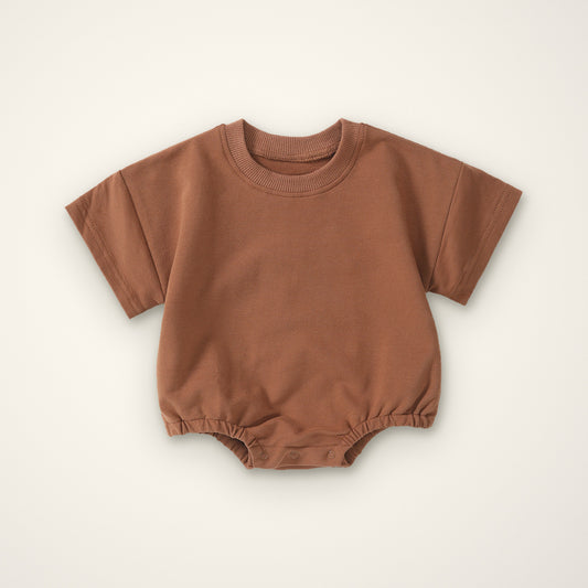 Acorn Organic Bubble Romper – E For Egg