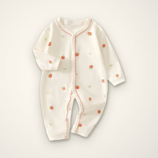 Wild Strawberry Kimono Romper – E For Egg