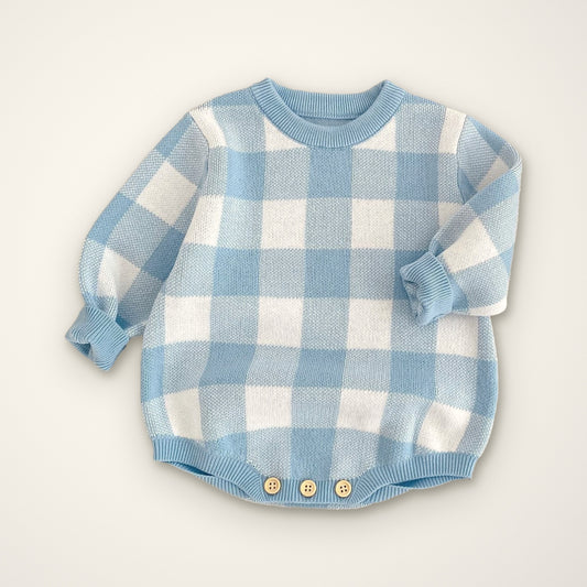 Willow Gingham Romper – E For Egg