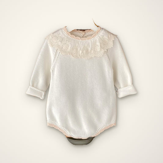 Meadow Lace Romper – E For Egg
