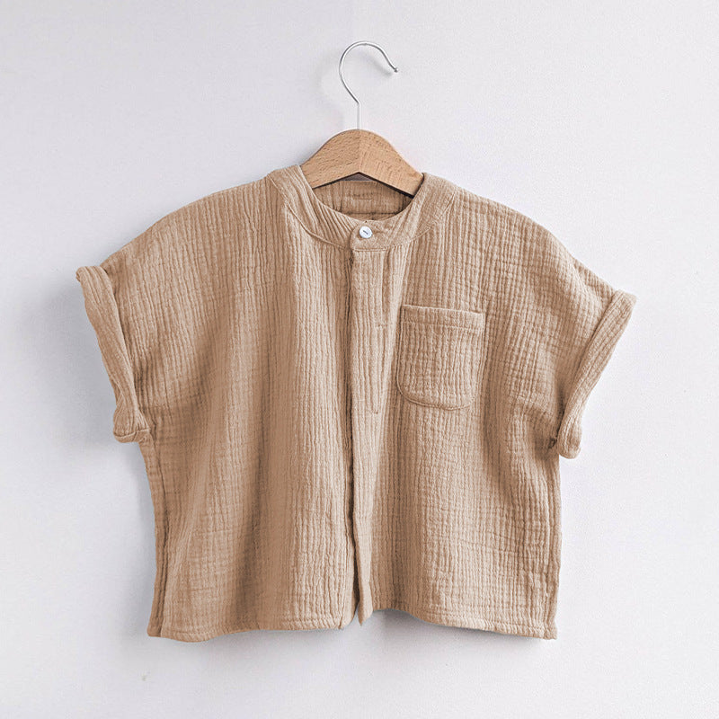 Willow Gauze Shirt, Oatmeal