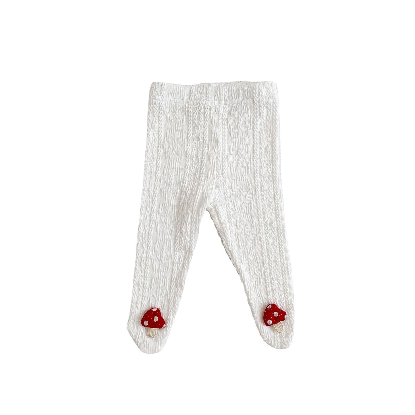Mushroom Knit Pantyhose